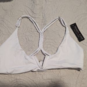 White swim top size Small by Yandy.com New with Tags